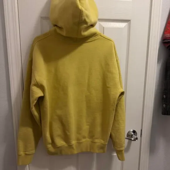 Nike Men's Yellow Hoodie - Picture 2 of 6
